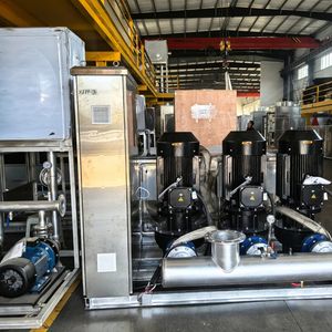 Intelligent PLC Pump Variable Frequency Constant Pressure Water Supply Equipment with Water Softening