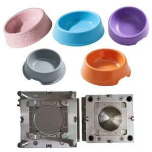 Plastic Pet Food Bowl Mold for Dog Cat Products Plastic Injection Molding