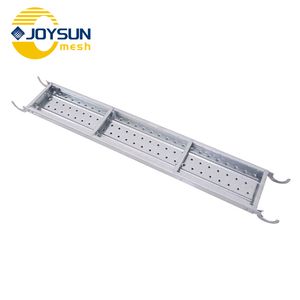 Galvanized Construction Materials Steel Scaffolding Steel Plank for Building