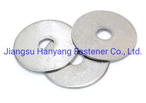 Fender Washer Flat Plain Finish Metal Stainless Steel