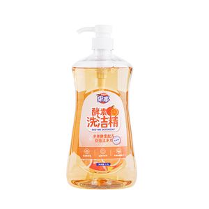 Eco Friendly Enzyme Dishwashing Detergent Daily Kitchen Use Low Foam Enzyme Dishwashing Liquid Easy Rinse Kitchen Detergent OEM Private Label Dishwashing Liquid