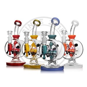 Eg Glass Ready to Ship USA Color Heady Glass Shisha Glass Hookah Oil DAB Rig Smoking Glass Water Pipe