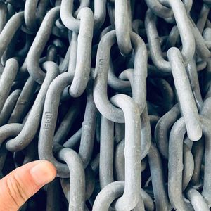 Solid Color OEM ODM Customizable 14-120mm Diameter Long Link Mooring Chain