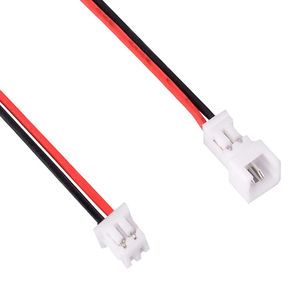 Customized Jst Sh Zh pH Xh 1.25mm 2.0mm Pitch 2/3/4/5/6 Pin Connector Electric Wire & Female Plug Cable Assembly