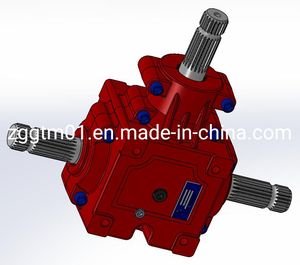Gtm Parallel Gearbox Reducer Gearbox Agricultural Gearbox for Augers Field Grainbelts