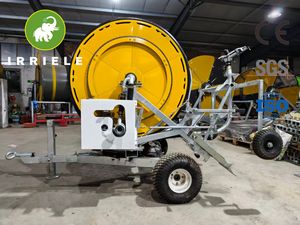 Hot-DIP Galvanized Irrigation System with Metal Agriculture Hose Reel Sprinkler Gear Core Pump Motor Machine