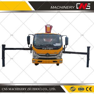 Hydraulic Aerial Cage Working Truck Mounted High-Altitude Operation Manlift Aerial Work Platform for Sale