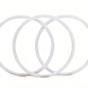 Factory Hot Sale PTFE Flat Washer White Plastic PTFE Gaskets for Pipe Fittings