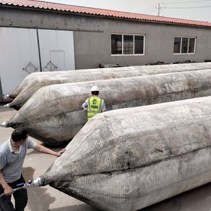 Marine Rubber Balloon Ship Launching Airbags for Boat Vessel Barge