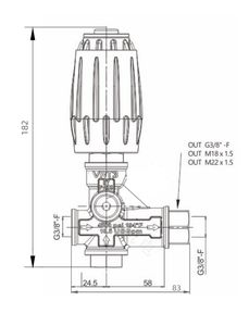 Pressure Control Valve for Car Wash Machine 310 Bar