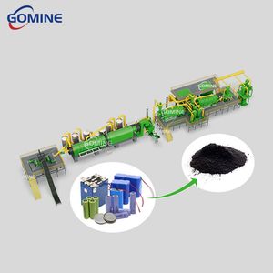 Environment Friendly Electronic Waste Battery Recycling Machine Fully Automatic Used Lithium Battery Recycling Plant