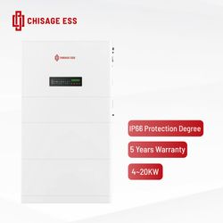 Stackable LiFePO4 Battery All in One Solar Energy Storage System Ess with Three Phase Inverter