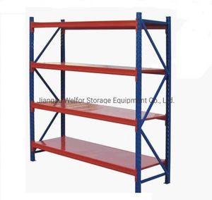 Steel Medium Duty Long Span Racking for Warehouse Storage