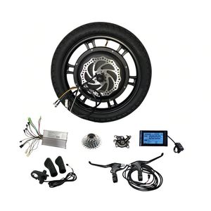 16 Inch Hub Motor 48V 500W 800W Electric Bike Conversion Kit Electric Scooter Kit with Disc Brake