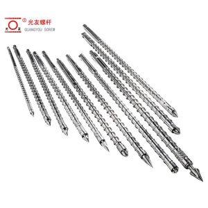 ISO9001 Certified Bimetallic Injection Molding Screw and Barrel Parts & Plastic Mold Injection Parts