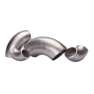 316/304 Pipe Fittings 90 Degree Stainless Steel Buttweld Elbow