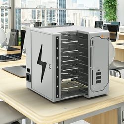 315W 7-Port USB-C Pd Fast Charging Wall-Mount Multi-Device Laptop Charger Station