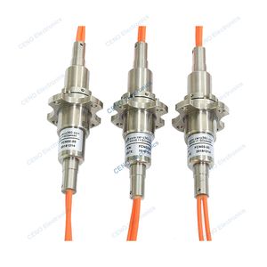 2 Channels MM FORJs Slip Ring and Fiber Optic Rotary Joint For low Temperature