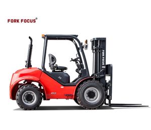 Rough Terrain Forklift Forkfocus 2WD 2.5-3.5t Rt Forklift for Construction Factory