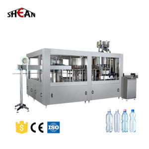 New Design Automatic Pet Plastic Bottle Juice Aqua Liquid 3 in 1 Pure Mineral Drinking Production Water Bottle Beverage Soft Drink Filling Machine