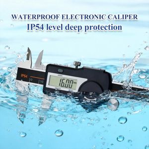 Precise Digital Stainless Steel Caliper Waterproof Vernier Measuring Tool for Industrial Use
