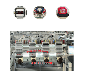 Commercial 4-Head Pour De Broderie 3D Embroidery Machine Bead Sequences New Condition Single Head Commercial Embodiery Machine