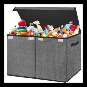2024 New Home Bin Toy Storage Large Capacity Fabric Foldable Toy Storage Box for Kids