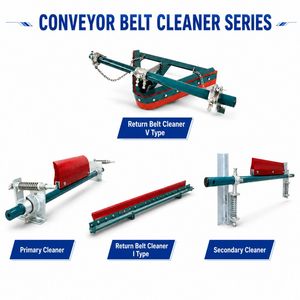 High Wear Polyurethane Cleaner, Bulk Material Belt Cleaner Urethane Belt Cleaner, Conveyor Belt Cleaning Equipment Belt Scraper Cleaner for Mining Industry