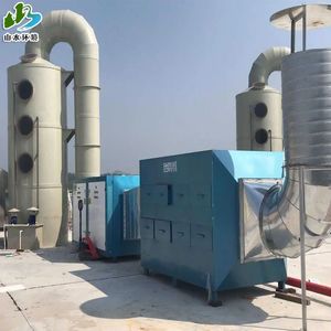 Industrial Spray Tower Waste Gas Treatment Corrosion Resistant High Efficiency Environmental