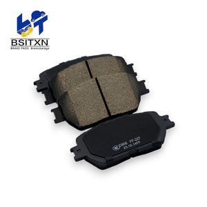 04465yzzdz A1n073 A671K D2222h Dust Free Semi-Metal Ceramic Car Brake Pads Auto Factory Chamfered for Toyota Camry Lexus