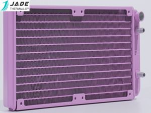 OEM Full Aluminium Heat Exchanger Water Cooler Radiator6OEM Full Aluminium Heat Exchanger Water Cooler Radiator Standard Round 12027/24027/36027