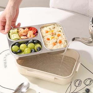 BPA-Free Stainless Steel Divided Bento Container Food Storage Container Food Container