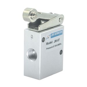 G1/4" Jm Series 3 Way Pneumatic Roller Type Mechanical Valve Jm-05 Jm-06 Jm-06A Jm-07 Air Hand Manual Control Valve