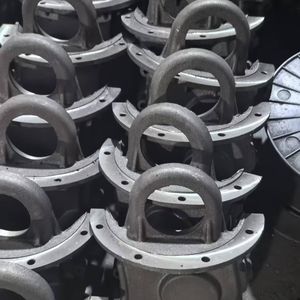 High Mn Steel Casting Parts Iron Casting for Heavy Duty Machines