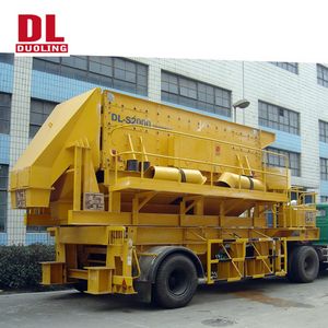 Diamond Supplier Portable Mobile Stone Jaw / Cone / Impact Crusher Machine