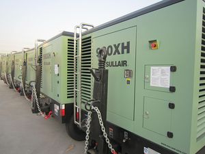 Low Price Second-Hand Sullair Air Compressor for Drilling Borehole