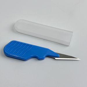 Fine Point Sterile Single-Use Safety Scalpel for Dermatology and Plastic Surgery