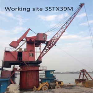Marine Deck Crane with Telescopic Boom 5-25 Ton Capacity Customizable