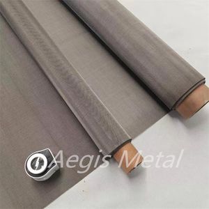 30 60 80 120 Mesh Titanium Woven Mesh Wire Mesh Screen