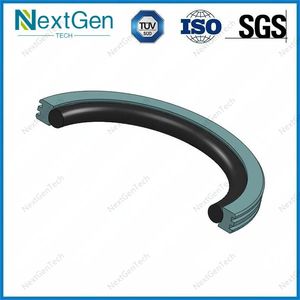 High Quality Hydraulic Cylinder Glyd Piston Seal PTFE Bronze NBR/FKM Eo Rotary Ring Type Seal