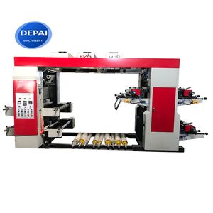 4 Color Plastic Film Flexo Printing Machine for Sale