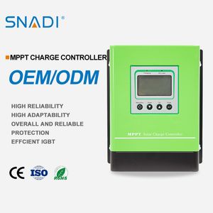 IP21 20A 30A 60A MPPT Charge Controller 12V 24V 48V for Solar Power System off Grid