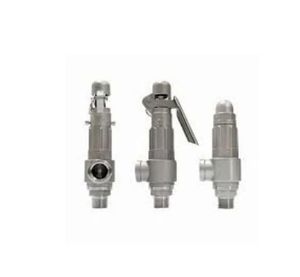 High Performance DIN/ANSI Stainless Steel NPT Spring Gas Safety Air Compressor Exhaust Pressure Relief Valve