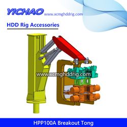 Hpp100A, Hpp100b Hydraulic Power Clamp High Torque HDD Drilling Pipe/Rods Breakout Tong