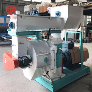 High Granulation Rate Animal Feed Ring Die Type Chicken Manure Granulator Machine
