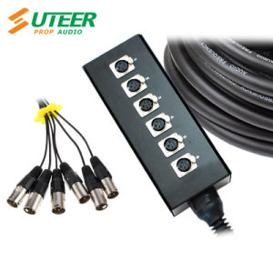 6 Way Snake 6 XLR Input Multicore Loom Stage Box