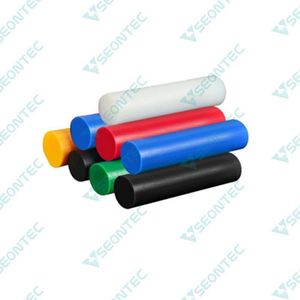 Custom Size HDPE Solid Rods White Wear Resistant HDPE Bar High Density Plastic HDPE Rod