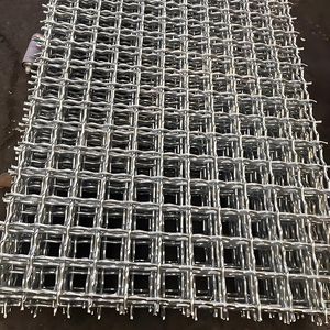 Factory Hot Selling Crimped Wire Woven Wire Mining Wear Resistant Square Hole Screen Mesh