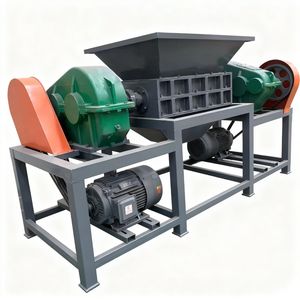 Plastic Iron Barrel Shredding Machine Styrofoam Iron Steel Crusher Rubber Scrap