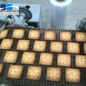 Joya Z-47 Carbon Steel Rolled Baking Oven Mesh Belts for Baking in Food Factory